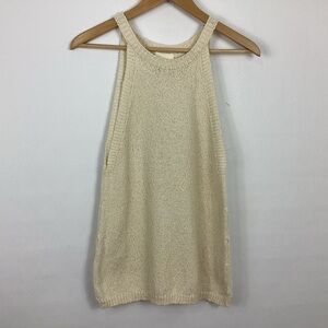 Maeve Halter Sweater Tank Top Size Medium